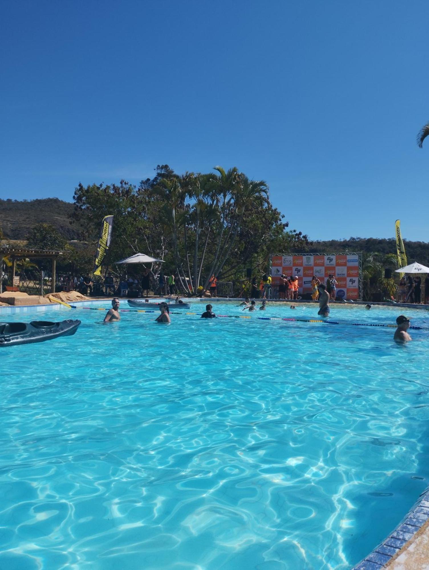 Salto Corumba Hotel Camping Clube Corumbá de Goiás Dış mekan fotoğraf