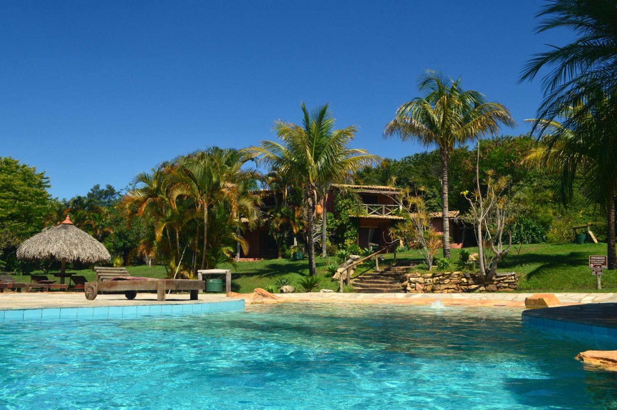 Salto Corumba Hotel Camping Clube Corumbá de Goiás Dış mekan fotoğraf