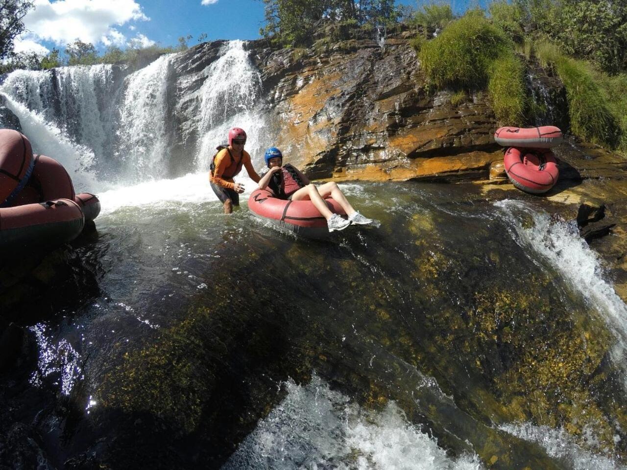 Salto Corumba Hotel Camping Clube Corumbá de Goiás Dış mekan fotoğraf